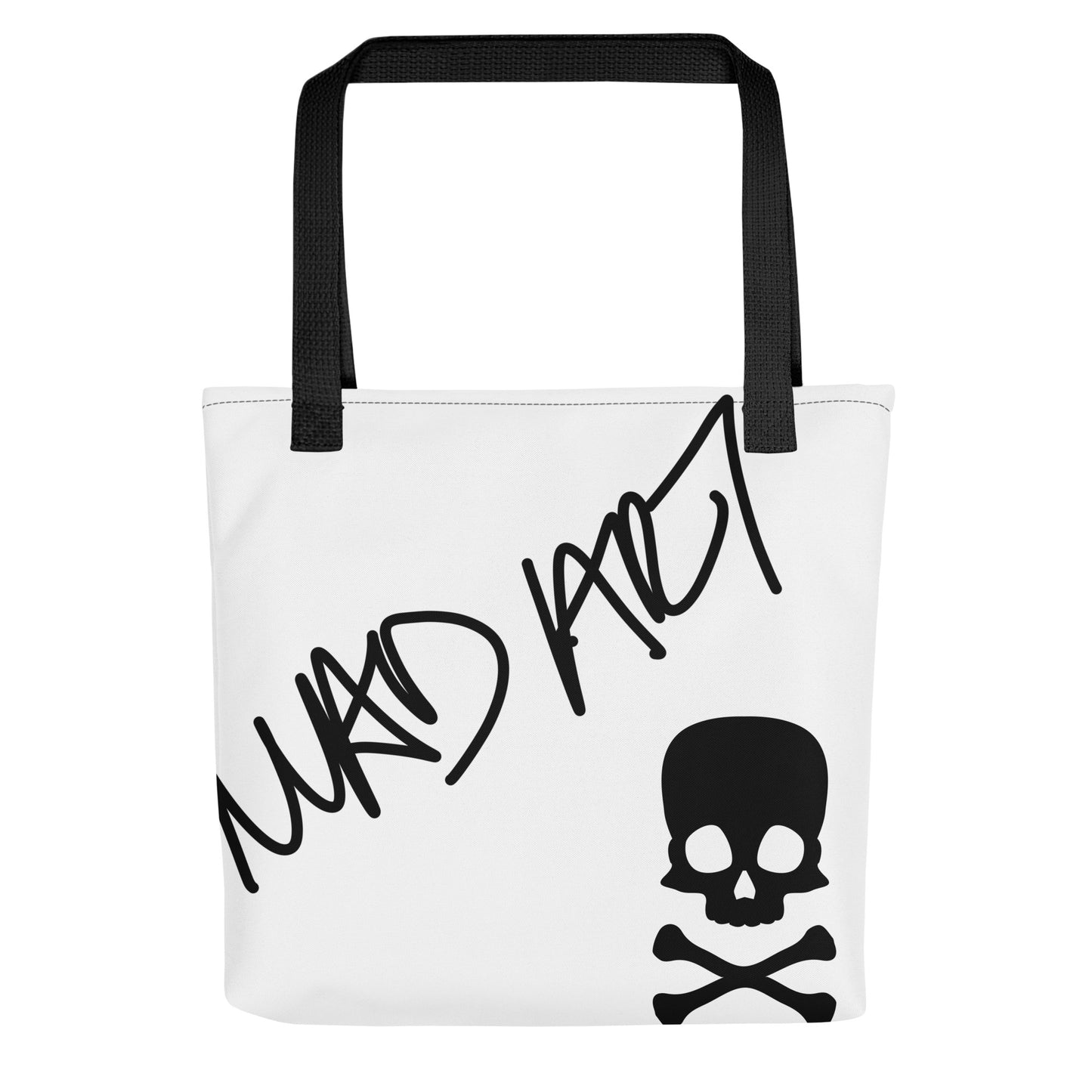 OMG, Dead! Graffiti Print Tote Bag