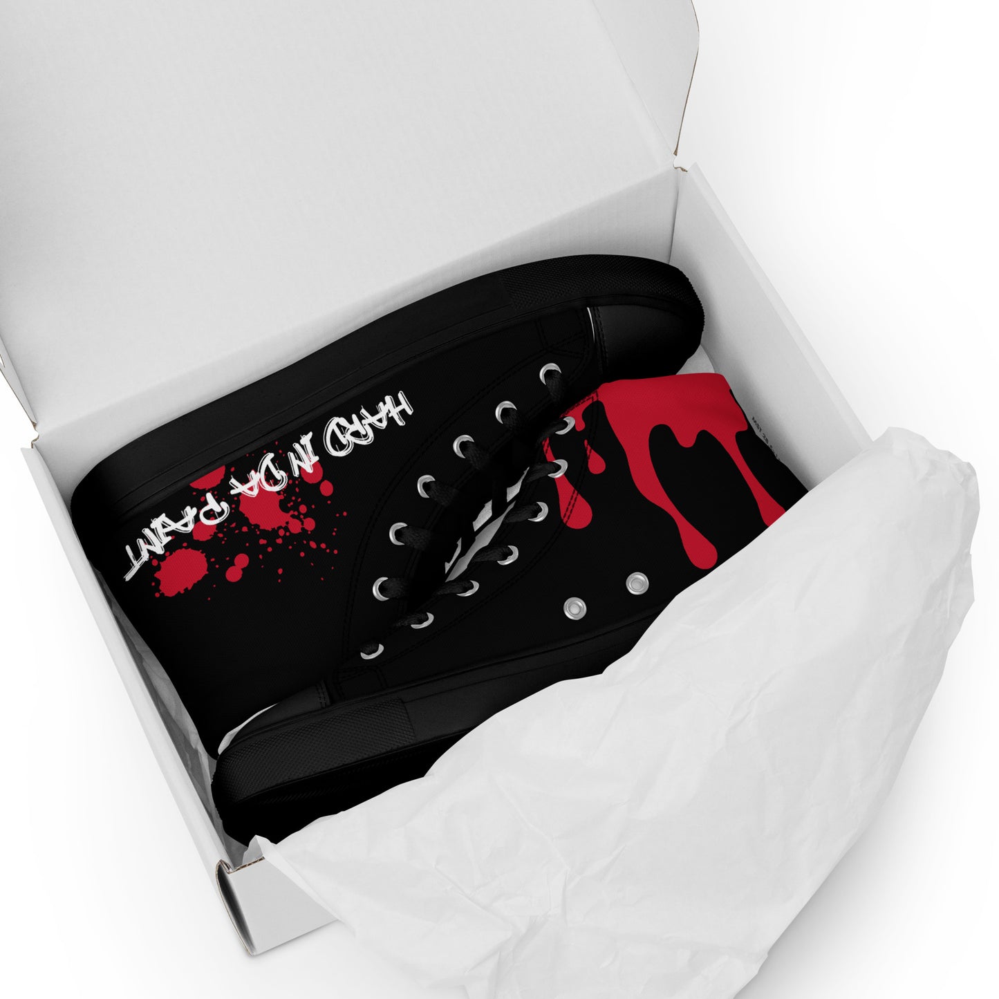 dRiP dRoP Hard Paint Men's High Tops