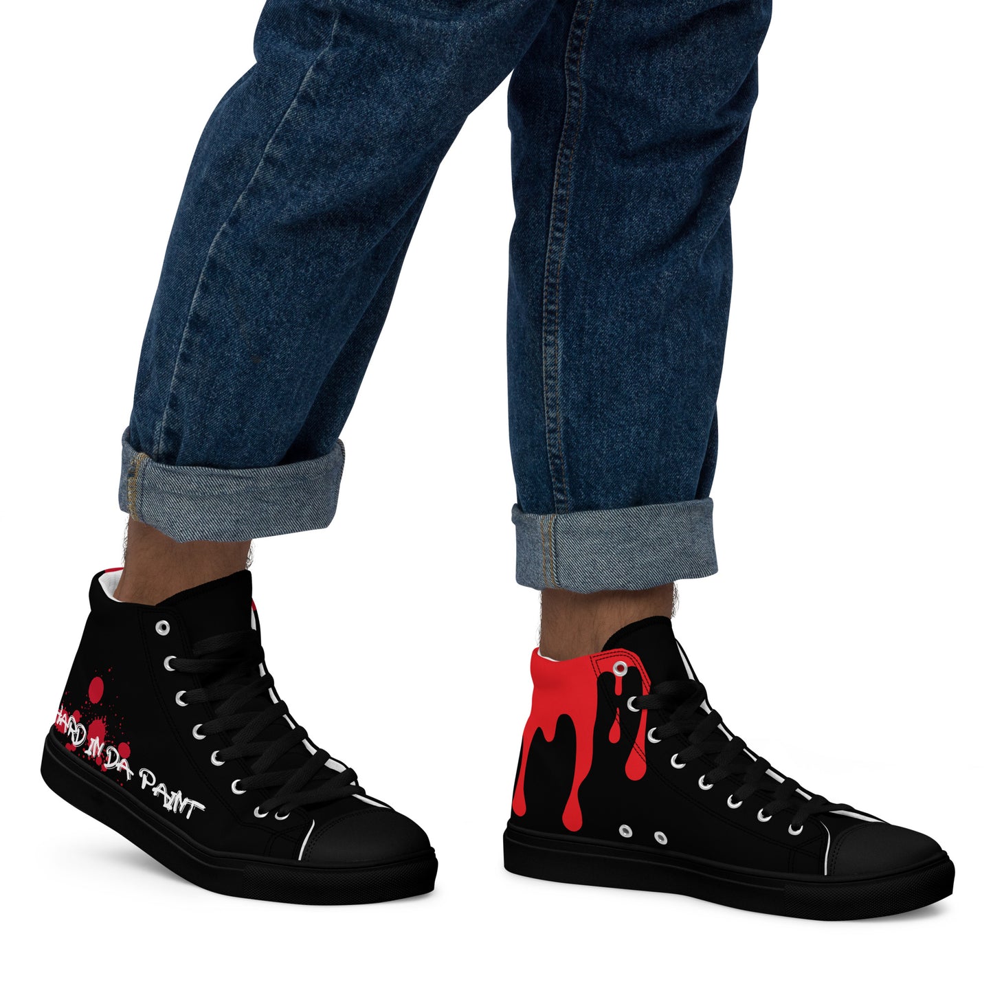 dRiP dRoP Hard Paint Men's High Tops